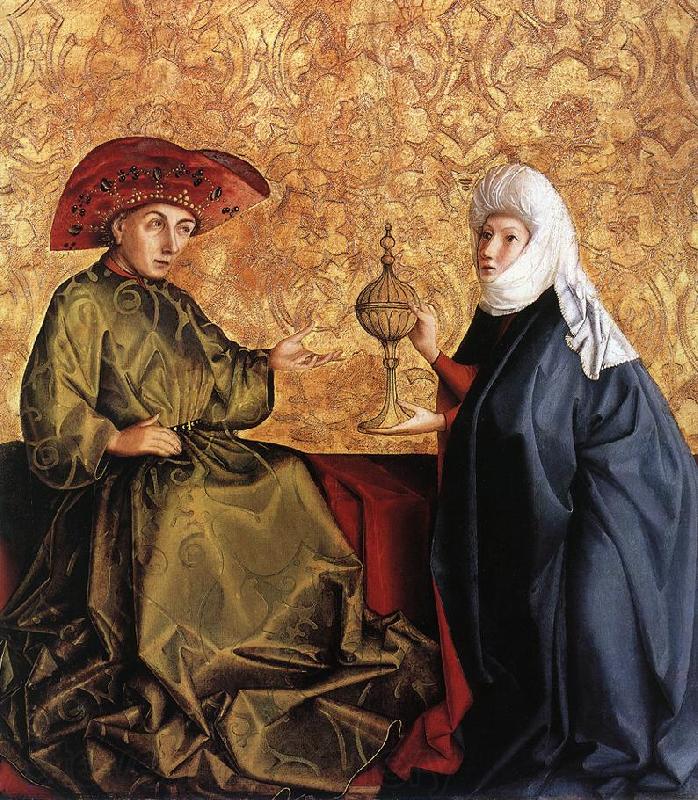 WITZ, Konrad King Solomon and the Queen of Sheba qr France oil painting art